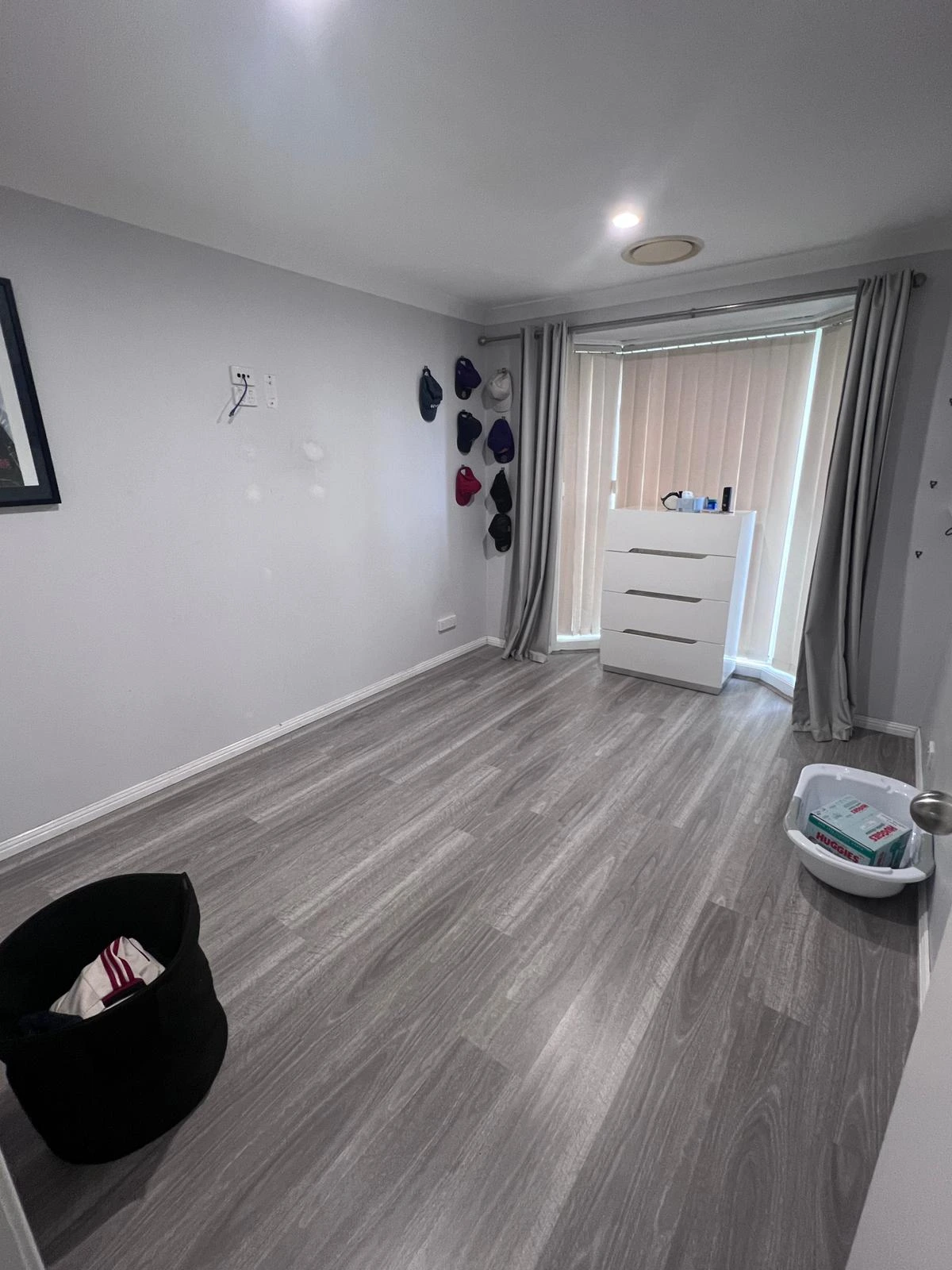 Apartment cleaning — Sydney dark bedroom